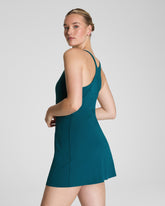 SPANXshape™ Get Moving V-Neck Dress | Emerald Bay